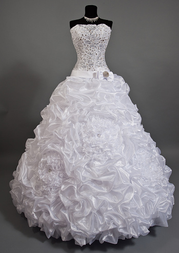 wedding gown